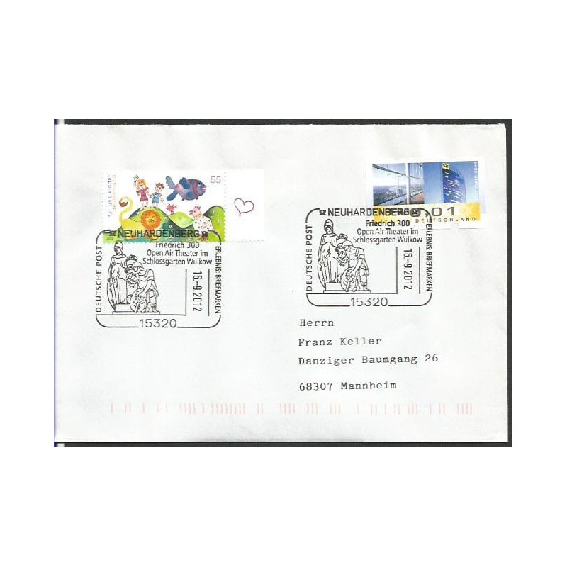 Niemcy 2012, Teatr, król Fryderyk II Wielki. Neuhardenberg