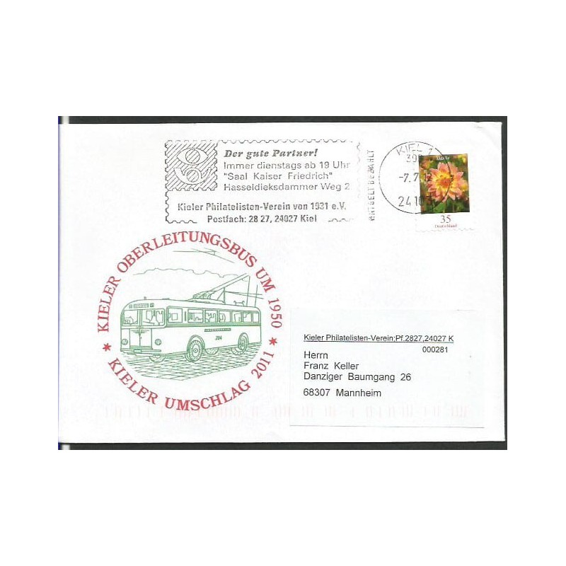 Niemcy 2012, Trolejbus. Kilonia