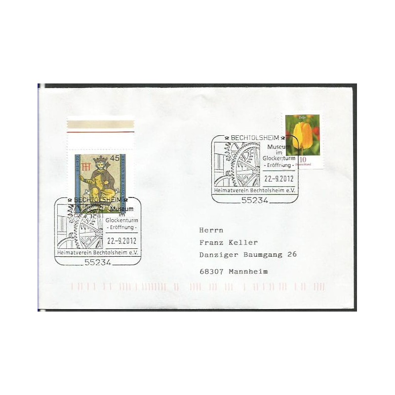 Niemcy 2012, Zegar, mechanizm. Bechtolsheim