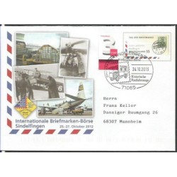 Niemcy 2013, Ciężarówka, poczta. Sindelfingen