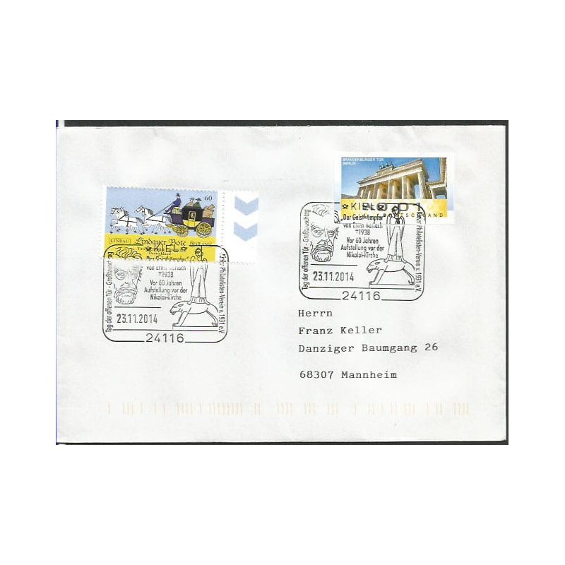 Niemcy 2014, Ernst Barlach, rzeźbiarz. Kilonia