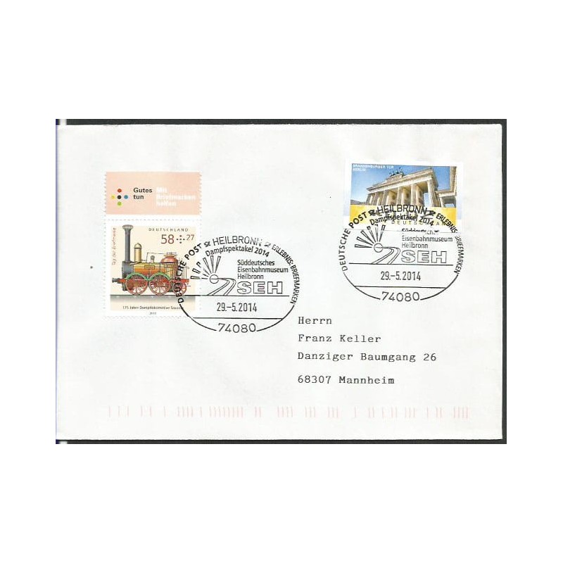 Niemcy 2014, Kolej, kolejnictwo, muzeum. Heilbronn