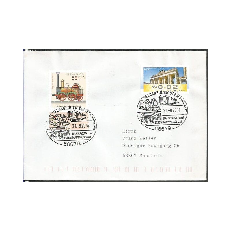 Niemcy 2014, Kolej, kolejnictwo. Losheim