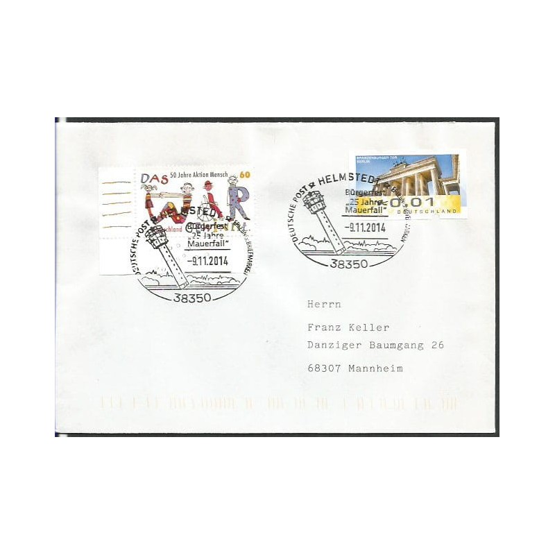 Niemcy 2014, Mur Berliński, 1989, granica. Helmstedt