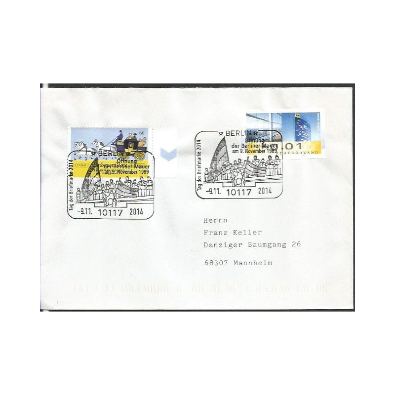 Niemcy 2014, Mur Berliński, 1989. Berlin