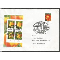 Niemcy 2014, Ogrodnictwo, ogród, fontanna. Schwabisch Gmund