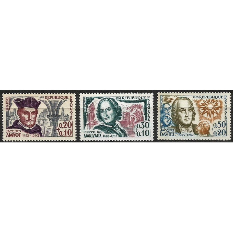 Francja 1963, Postaci: literatura, teatr, medycyna **