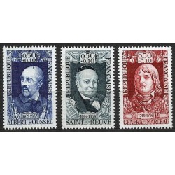 Francja 1969, Postaci: muzyka, literatura, wojsko **