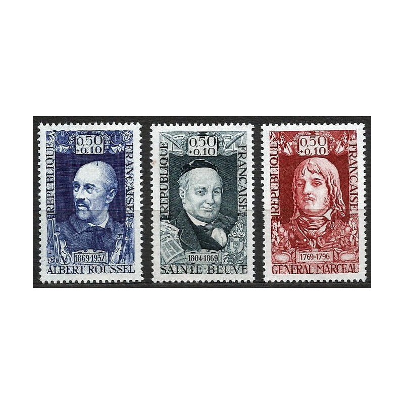 Francja 1969, Postaci: muzyka, literatura, wojsko **