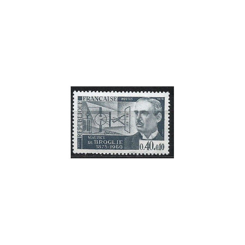 Francja 1970, Postaci: de Broglie, fizyka, Nobel **