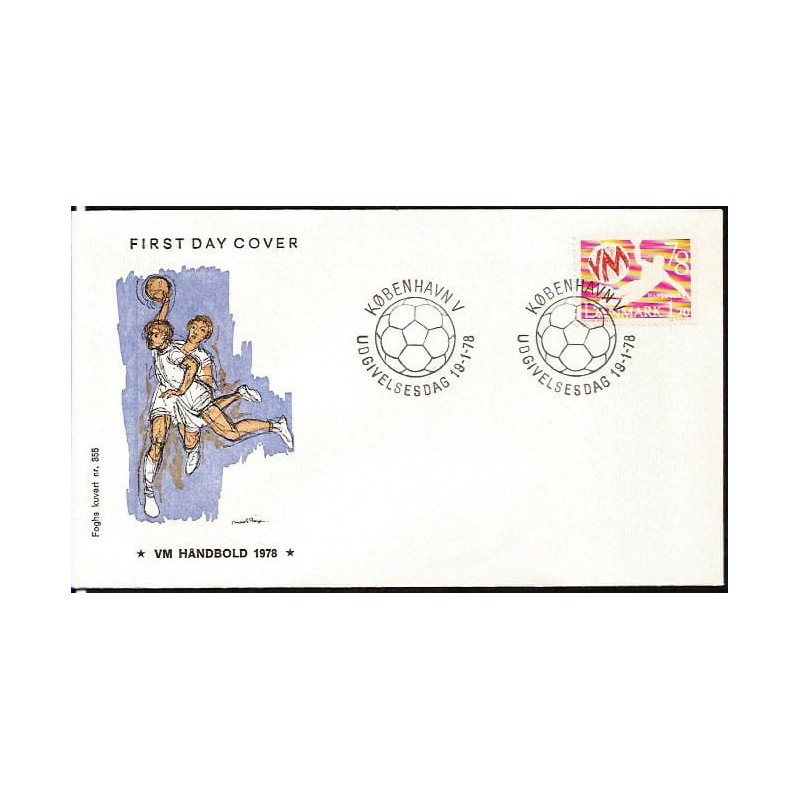 Dania 1978, Piłka ręczna, MŚ. FDC