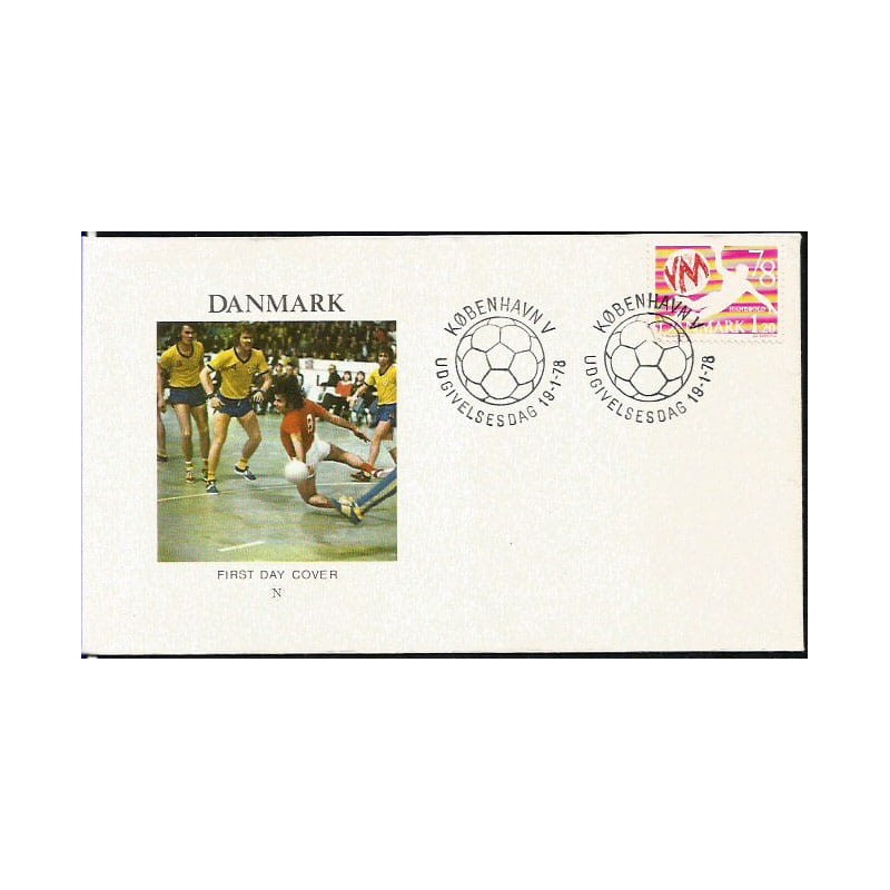 Dania 1978, Piłka ręczna, MŚ. FDC