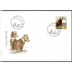Szwajcaria 2009, Ssaki: niedźwiedź. FDC