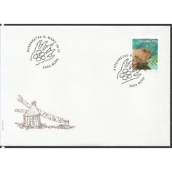 Szwajcaria 2012, Ssaki: bóbr. FDC