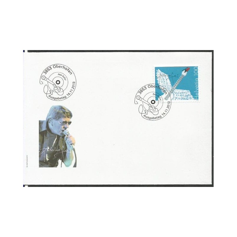 Szwajcaria 2013, Muzyka: P. Hofer. FDC