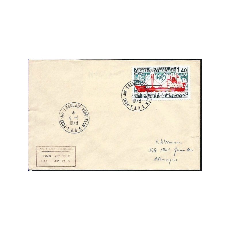 TAAF 1978, Stacja naukowa i badawcza Port aux Francais. Polarnictwo