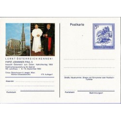 Austria 1983, Papież Jan Paweł II. Cp