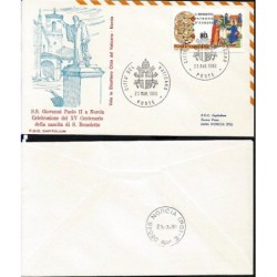 Watykan 1980, Papież Jan Paweł II, Nursja. Lot