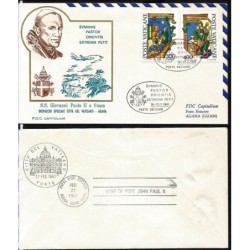 Watykan 1981, Papież Jan Paweł II, Guam. Lot