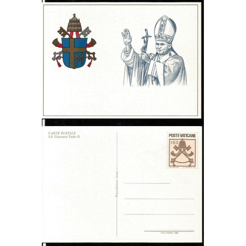 Watykan 1981, Papież Jan Paweł II. Całostka