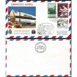 Watykan 1984, Papież Jan Paweł II, Haiti. Lot