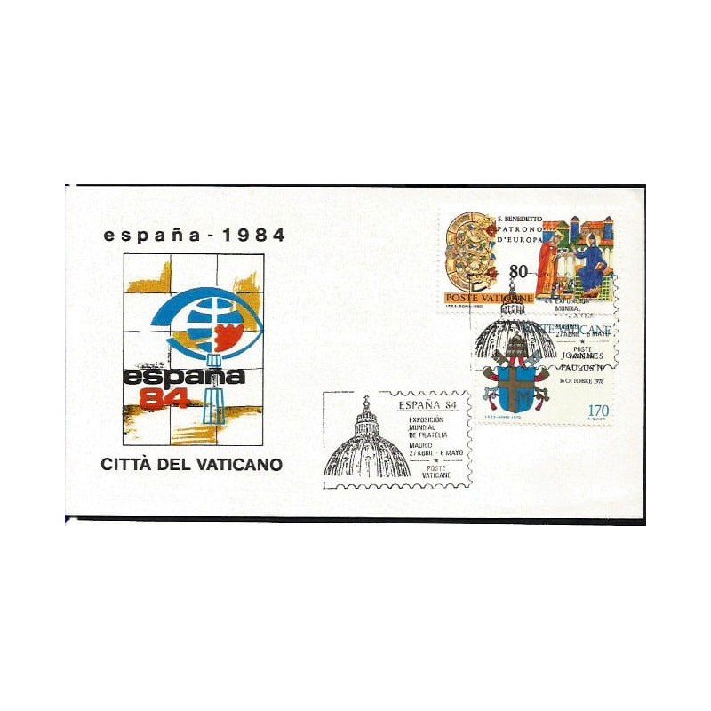 Watykan 1984, ŚWF Hiszpania, Madryt. Datownik