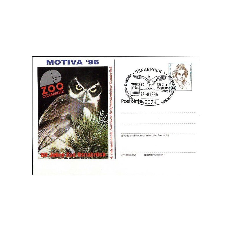 Niemcy 1996, Ptak: czajka. Osnabruck