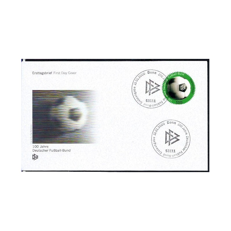 Niemcy 2000, Piłka nożna, NZPN. FDC
