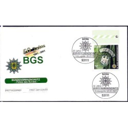 Niemcy 2001, Straż graniczna. FDC