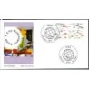 Niemcy 2001, UNI kongres, związku zawodowe, flagi. FDC