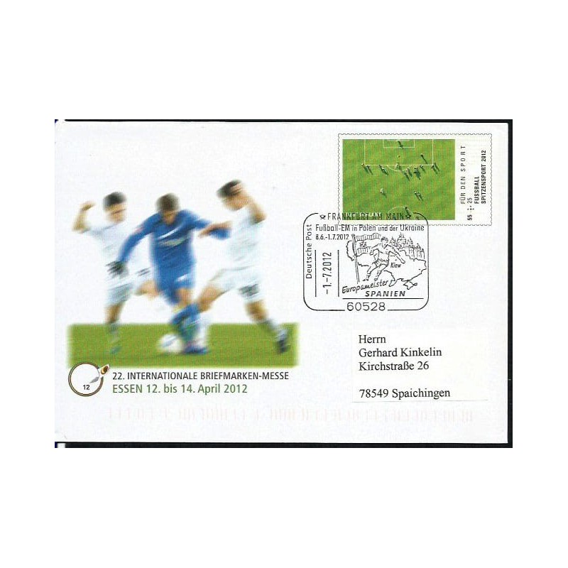 Niemcy 2012, Piłka nożna, ME Polska Ukraina. Frankfurt