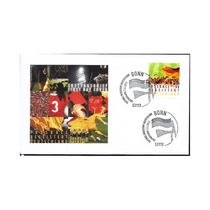 Niemcy 2012, Piłka nożna. FDC