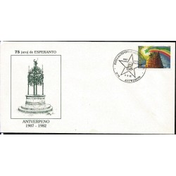 Belgia 1982, Esperanto, Zamenhof. FDC