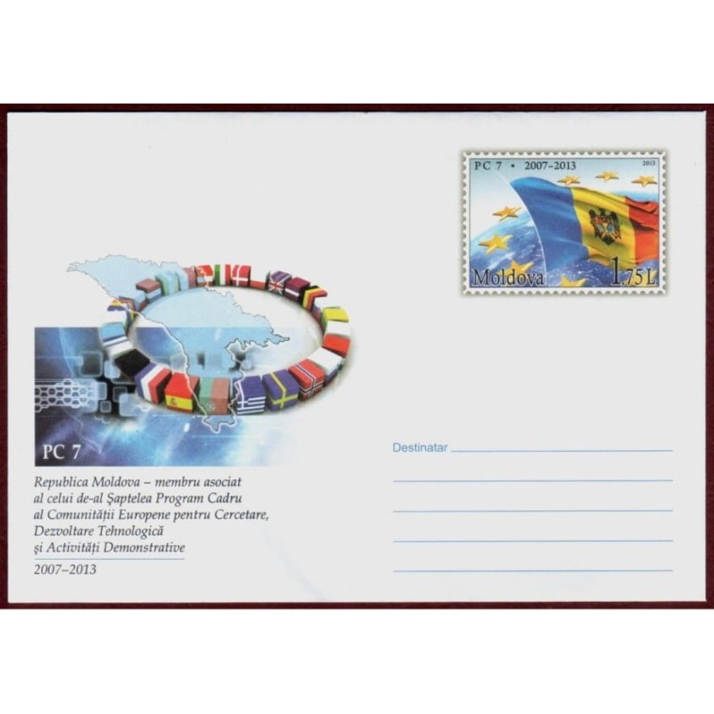 Mołdawia 2013, Unia Europejska, polska flaga. Ck