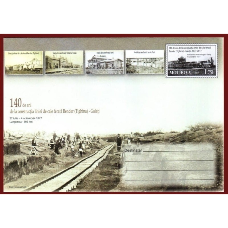 Mołdawia 2017, Kolej, dworzec, dworce. Ck