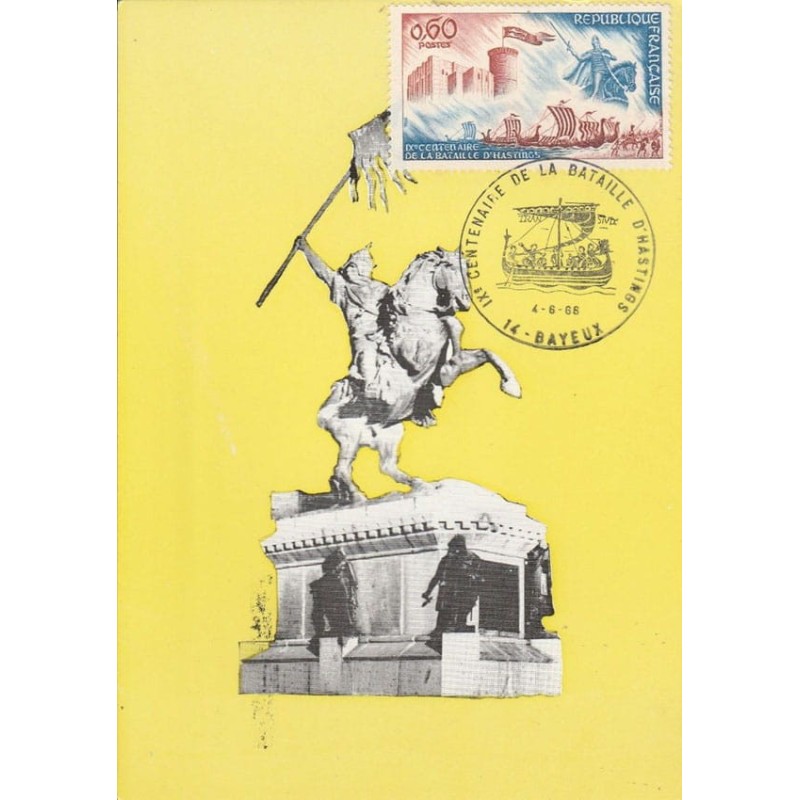 Francja 1966, Bitwa pod Hastings. Karta maksimum