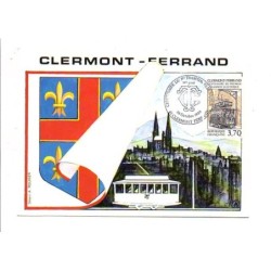 Francja 1989, Tramwaj. Karta maksimum