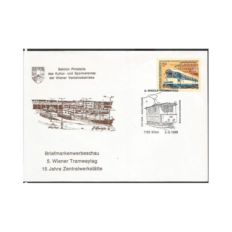 Austria 1989, Tramwaj. Wiedeń 1989