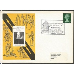 Wielka Brytania 1968, W. Szekspir, teatr, dramat. Datownik