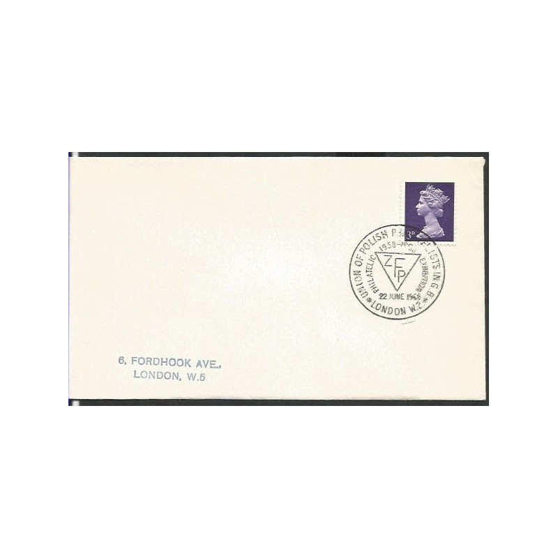 Wielka Brytania 1968, Związek Filatelistów Polskich. Londyn