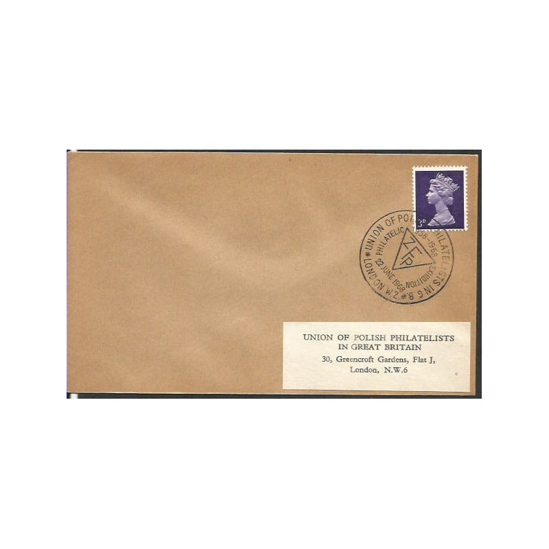 Wielka Brytania 1968, Związek Filatelistów Polskich. Londyn
