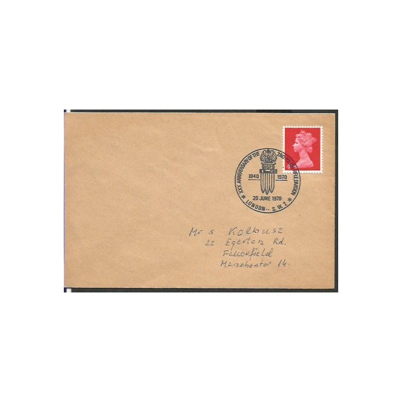 Wielka Brytania 1970, Polska druga dywizja strzelców, II wojna. Londyn