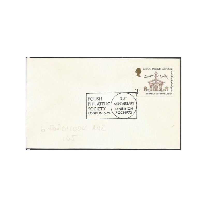Wielka Brytania 1973, Polskie Towarzystwo Filatelistyczne. Londyn