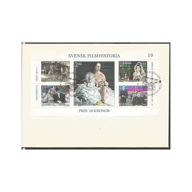 Szwecja 1981, Film. CZ. SŁANIA. FDC