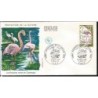 Francja 1970, Ptak: flaming. FDC