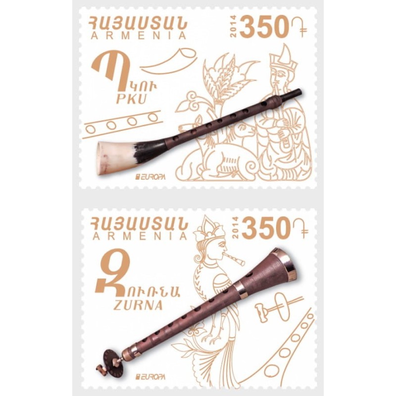 Armenia 2014, EUROPA CEPT: muzyka, instrumenty **