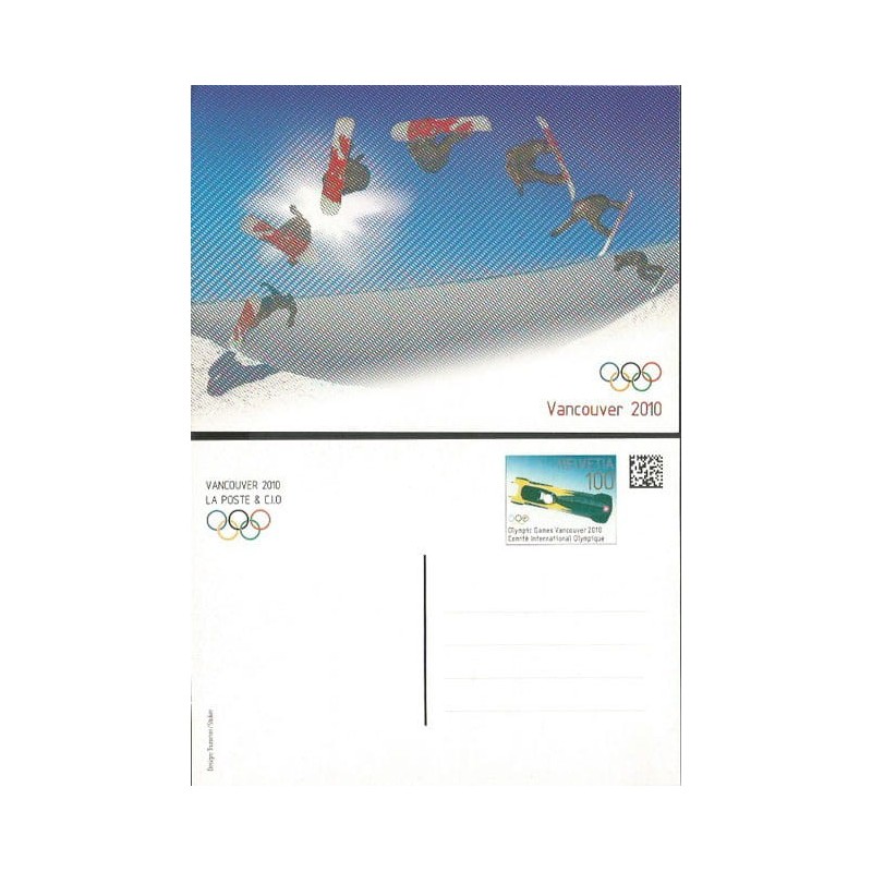 Szwajcaria 2010, Zimowa olimpiada Vancouver, bobsleje, snowboard. Cp