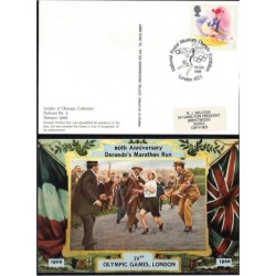 Wielka Brytania 1988, Olimpiada, muzeum, maraton, P. Dorando. Londyn