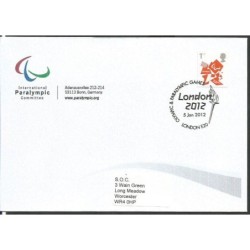 Wielka Brytania 2012, Letnia paraolimpiada Londyn. FDC
