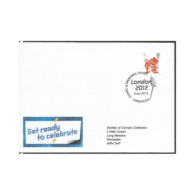 Wielka Brytania 2012, Letnia paraolimpiada Londyn. FDC